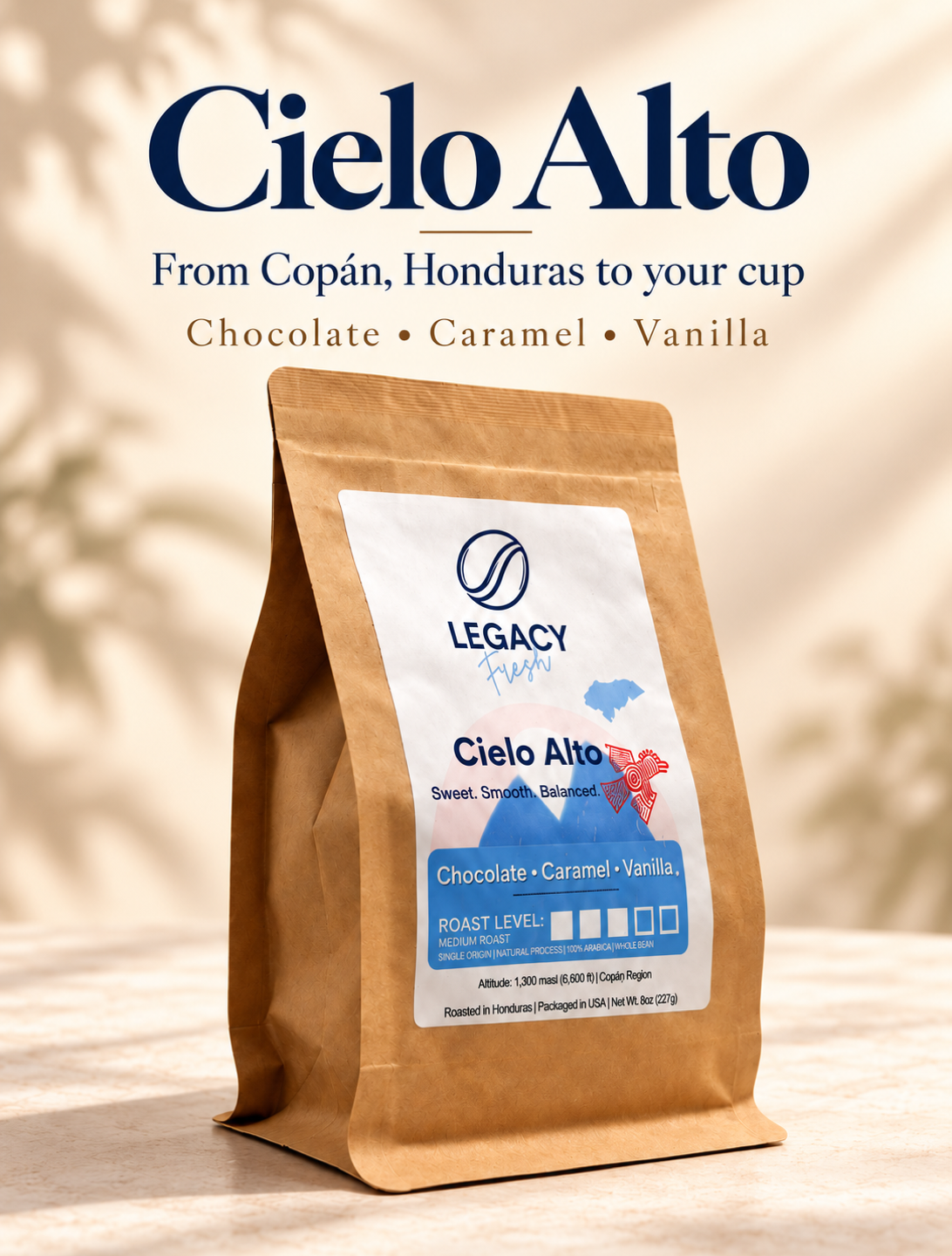 Cielo Alto coffee from Copán, Honduras